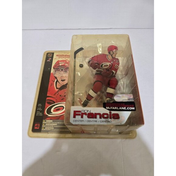 Ron Francis 10 Hurricanes McFarlane Sports Picks NHL Series 4 Figure - Picture 7 of 7